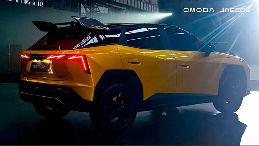 Мировая премьера OMODA 4 Ultra. Персонализированный кроссовер заводской сборки: кибер-стиль, ADAS L2+, аэродинамический обвес, антикрыло, карбоновые элементы