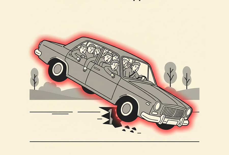 Новый штраф за перевозку детей 2025 с нарушениями может составить 200 тысяч рублей