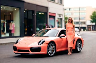 Немецкий производитель обновил Porsche Design. Получен патент на уникальную цифровую систему изменения оттенка кузова