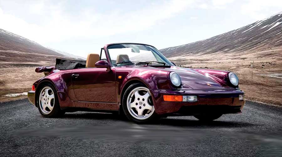 Немецкий производитель обновил Porsche Design. Получен патент на уникальную цифровую систему изменения оттенка кузова