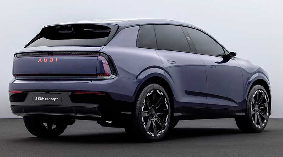 Кроссовер AUDI E7X без фирменного шильдика с кольцами сертифицирован в Китае. Продажи стартуют в начале 2026 года