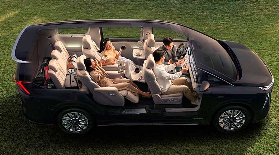 В КНР продают Buick Electra Encasa — премиальный минивэн с запасом хода 1320 км и креслами «нулевой гравитации»