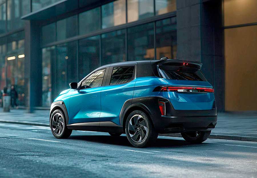 Завод «Москвич» выпустил первый конвейерный электромобиль Атом и готовится к серийному производству