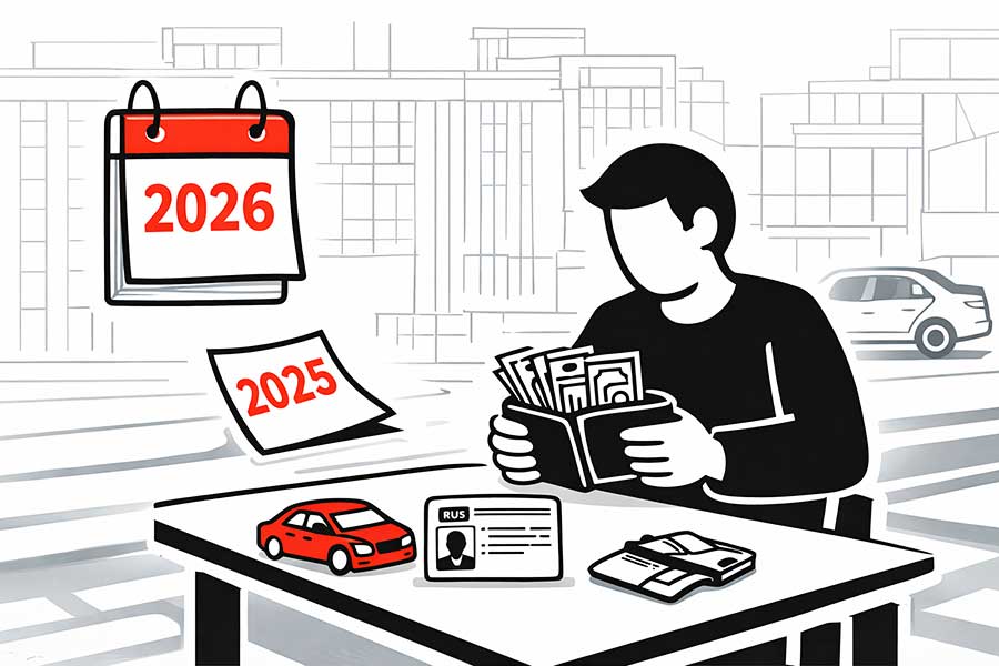 Водительские права в 2026 году: с первого января автоматическое продление отменяется