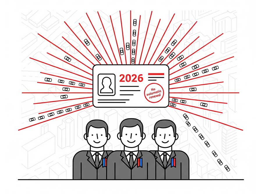 Водительские права в 2026 году: с первого января автоматическое продление отменяется