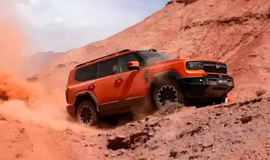 Скоро в РФ стартуют продажи Jetour Zongheng G700 — китайского рамного гибридного внедорожника-амфибии