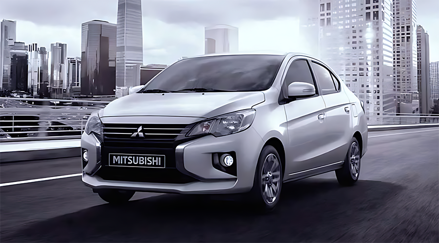 В России продают седан Mitsubishi Attrage за 1,47 млн. рублей