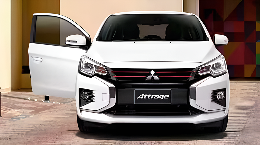 В России продают седан Mitsubishi Attrage за 1,47 млн. рублей