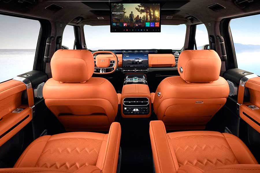 Скоро в РФ стартуют продажи Jetour Zongheng G700 — китайского рамного гибридного внедорожника-амфибии