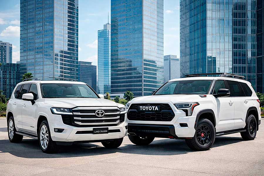 В России появилась достойная замена Land Cruiser 300. Toyota Sequoia — самый «неубиваемый» автомобиль в мире