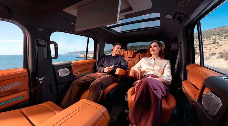 Скоро в РФ стартуют продажи Jetour Zongheng G700 — китайского рамного гибридного внедорожника-амфибии