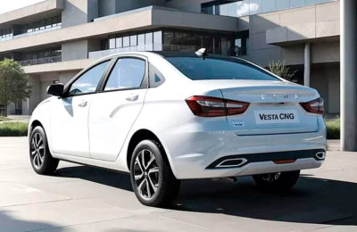 В продажу поступил двухтопливный седан LADA Vesta CNG с запасом хода более 1000 км