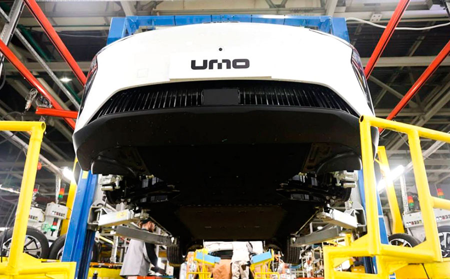 Завод «Москвич» начал выпуск электромобиля UMO 5