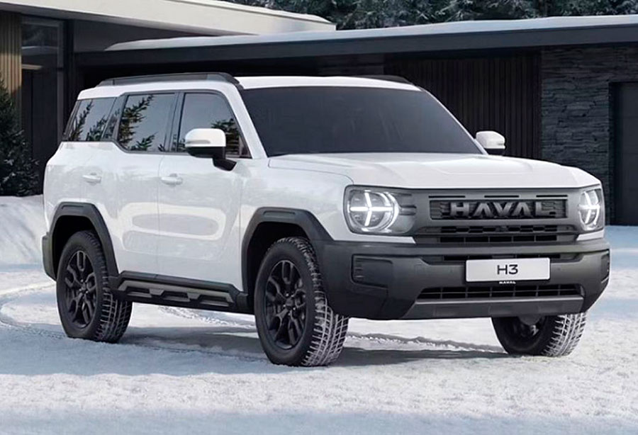 Haval H3 рестайлинг 2026 года — три главных усовершенствования. Базовая версия кроссовера не подорожала