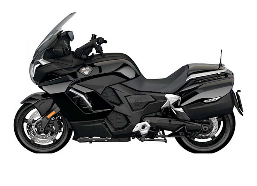 В РФ сертифицирован премиальный электробайк с люлькой Aurus Merlon: 87 л. с., массой 625 кг