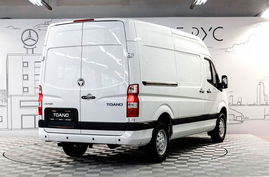 АО «МБ Рус» запустил продажи фургона Foton Toano Pro: 154 л. с., 3 года гарантии, цена — от 3,35 млн. рублей