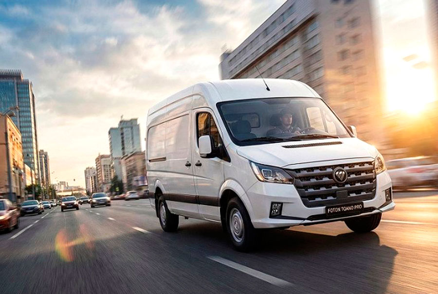 АО «МБ Рус» запустил продажи фургона Foton Toano Pro: 154 л. с., 3 года гарантии, цена — от 3,35 млн. рублей