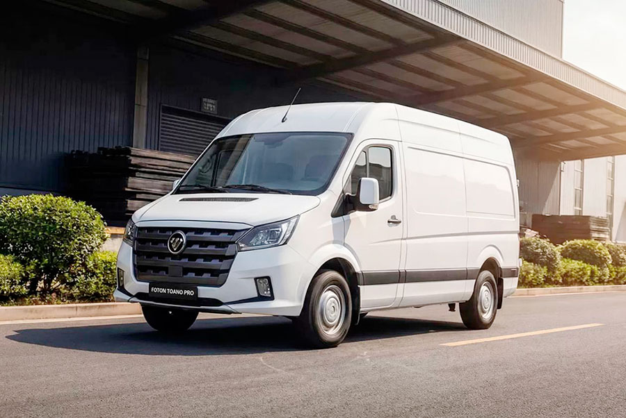 АО «МБ Рус» запустил продажи фургона Foton Toano Pro: 154 л. с., 3 года гарантии, цена — от 3,35 млн. рублей