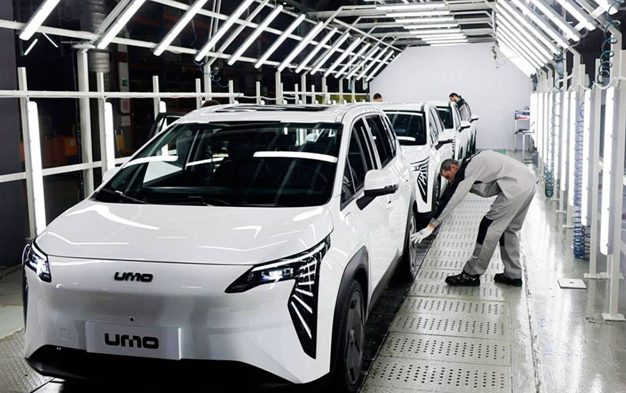 Завод «Москвич» начал выпуск электромобиля UMO 5