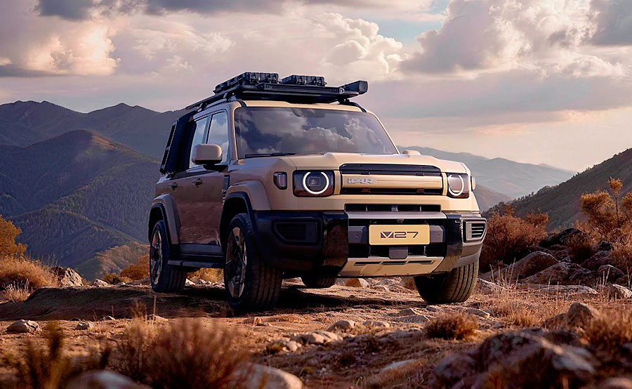 Кроссовер iCAUR V27 уже продается в Китае и нацелился на Россию