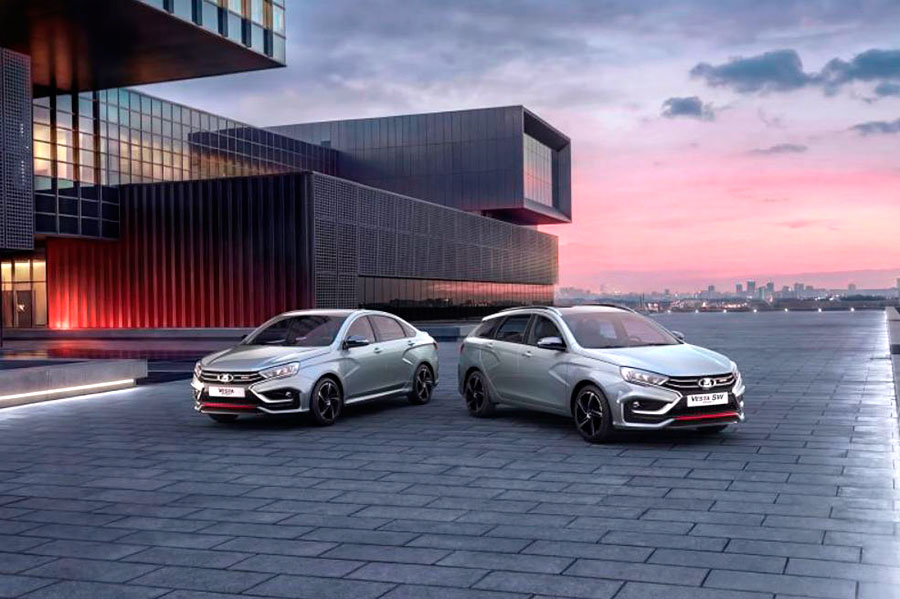 Седан и универсал LADA Vesta Sport 2026 продается в салонах дилеров по цене от 2,35 млн. руб.