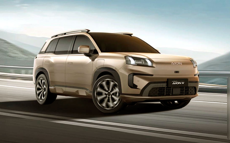 GAC Aion V: в марте 2026 года стартуют продажи электрокроссовера с «вечной» батареей