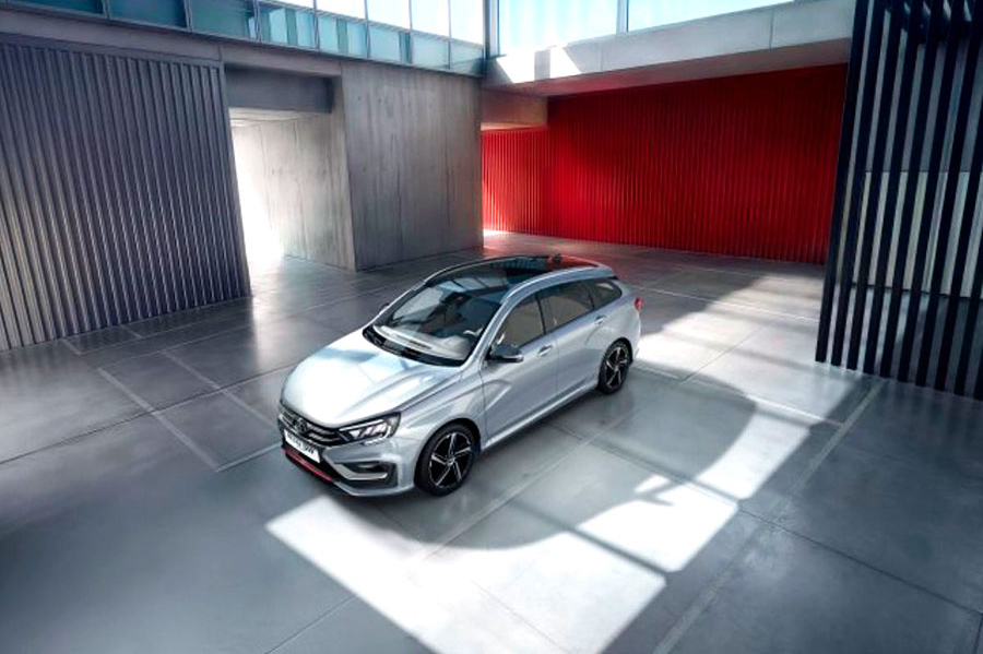 Седан и универсал LADA Vesta Sport 2026 продается в салонах дилеров по цене от 2,35 млн. руб.