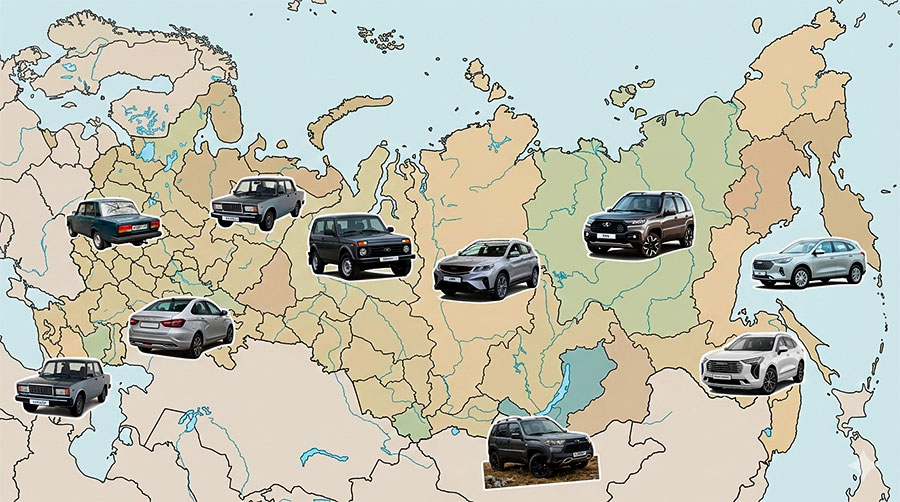 Тревожная статистика: возраст двух третей автопарка превышает десять лет. Какой самый популярный автомобиль в России 2026 г.?