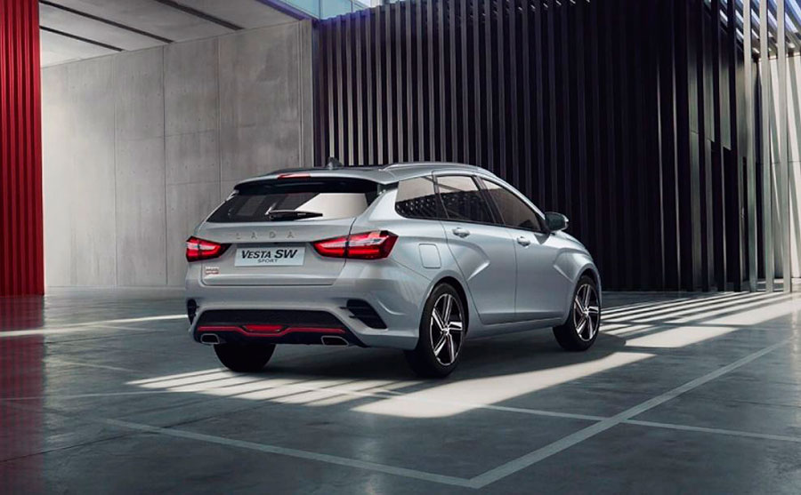 Седан и универсал LADA Vesta Sport 2026 продается в салонах дилеров по цене от 2,35 млн. руб.