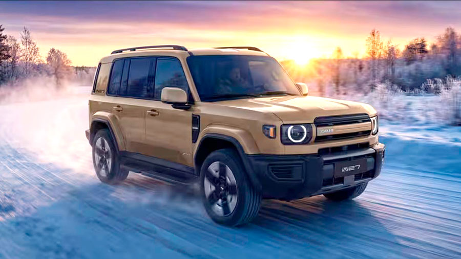 Кроссовер iCAUR V27 уже продается в Китае и нацелился на Россию