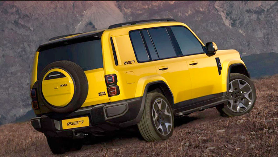 Кроссовер iCAUR V27 уже продается в Китае и нацелился на Россию