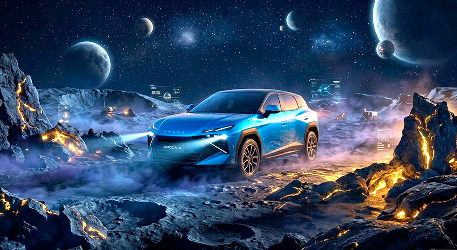 Omoda 4: новый кроссовер в стиле Lamborghini дебютирует в Пекине