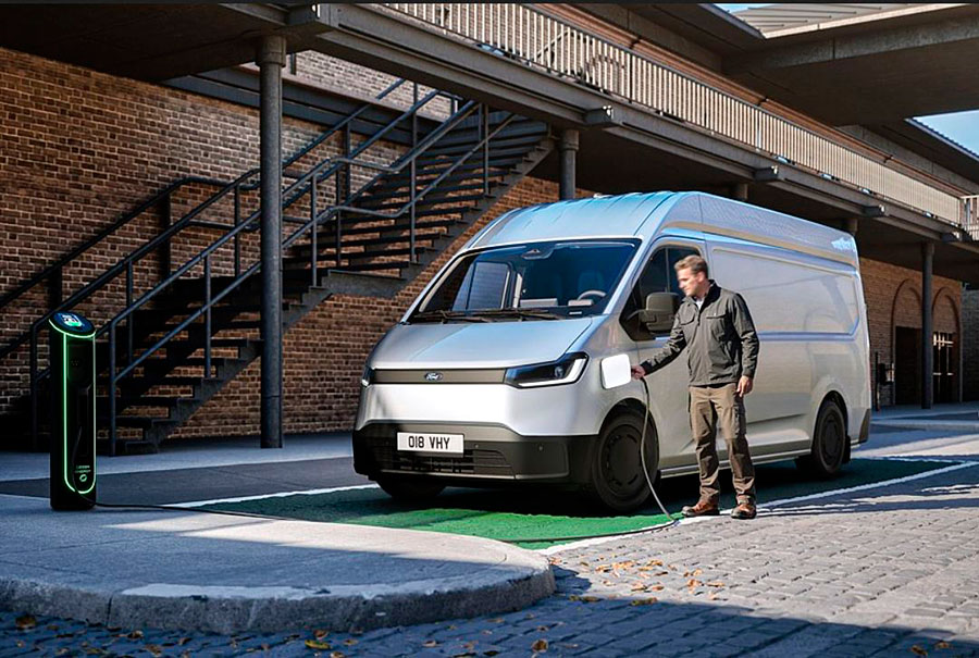 Готовится к продаже адаптированный для европейского рынка простой и доступный электрофургон  Ford Transit City