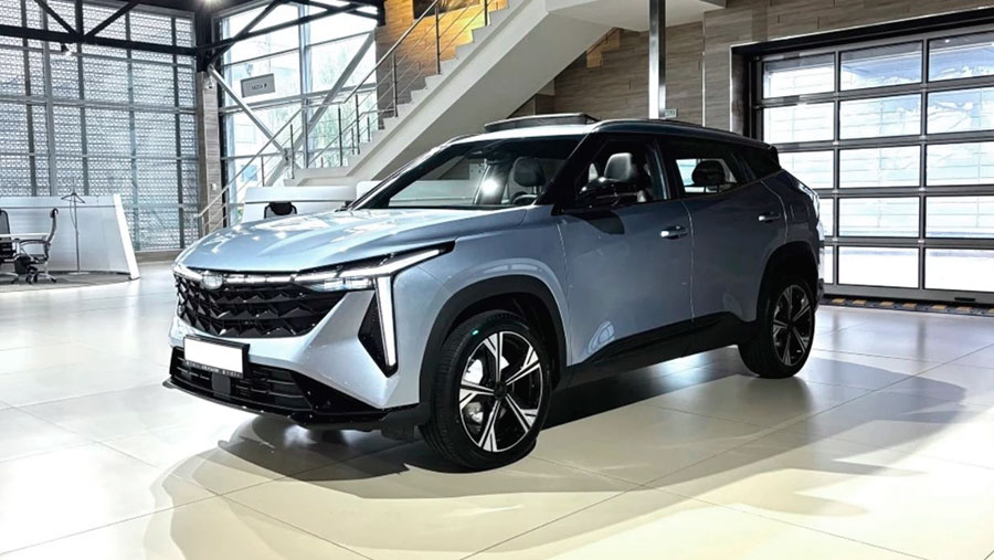 В апреле или мае стартуют продажи Geely Coolray 2026 с новым мотором и улучшенным оснащением