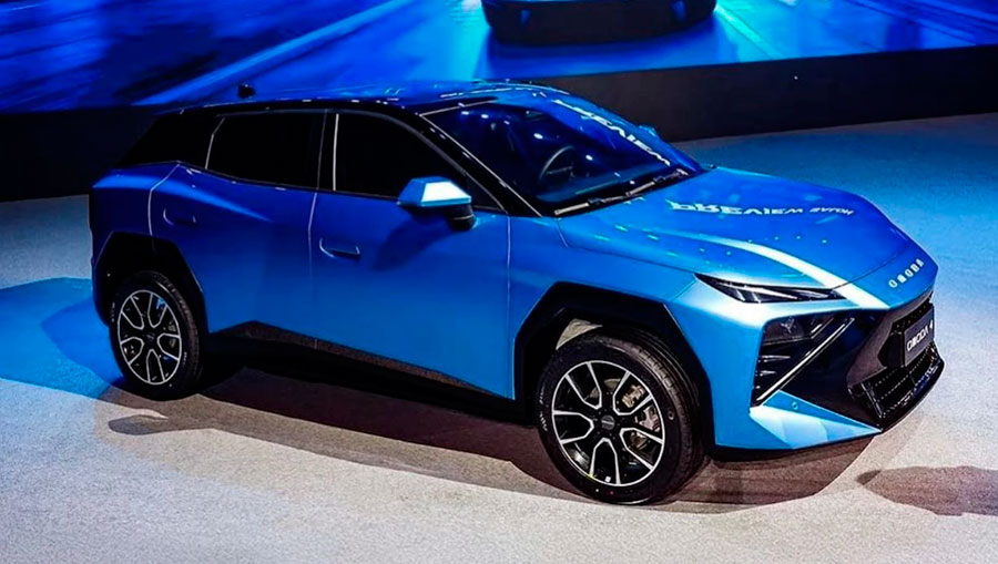 Omoda 4: новый кроссовер в стиле Lamborghini дебютирует в Пекине