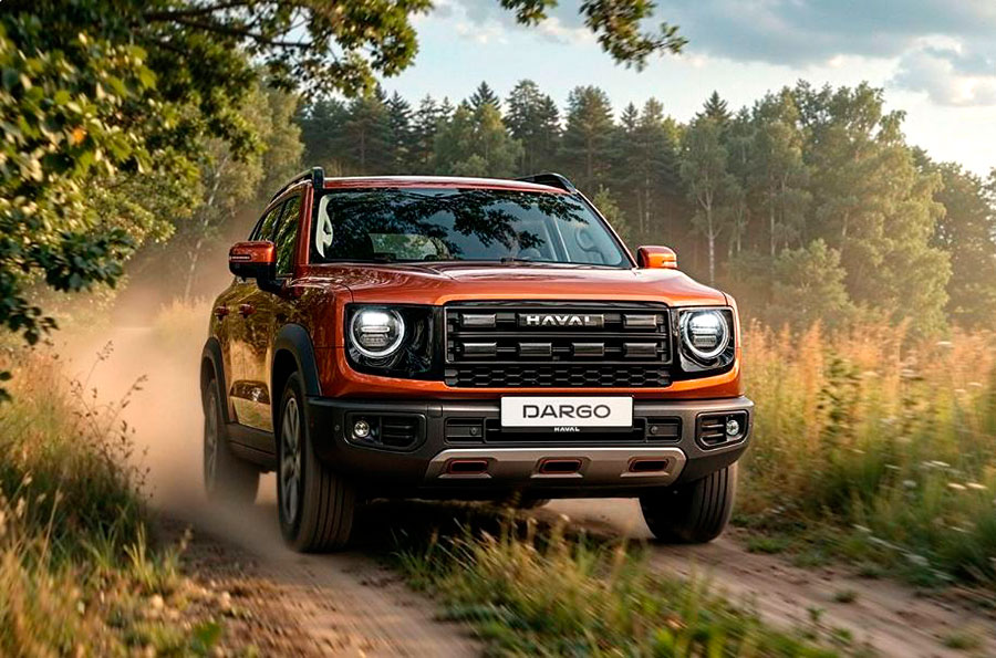 В продажу поступил обновленный Haval Dargo с мощным мотором и безальтернативной полноприводной системой