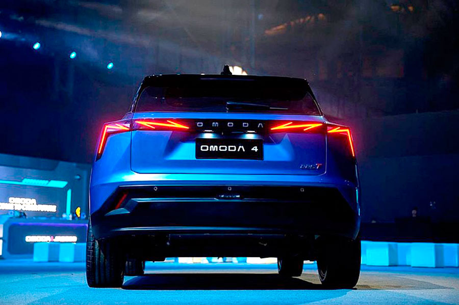 Omoda 4: новый кроссовер в стиле Lamborghini дебютирует в Пекине