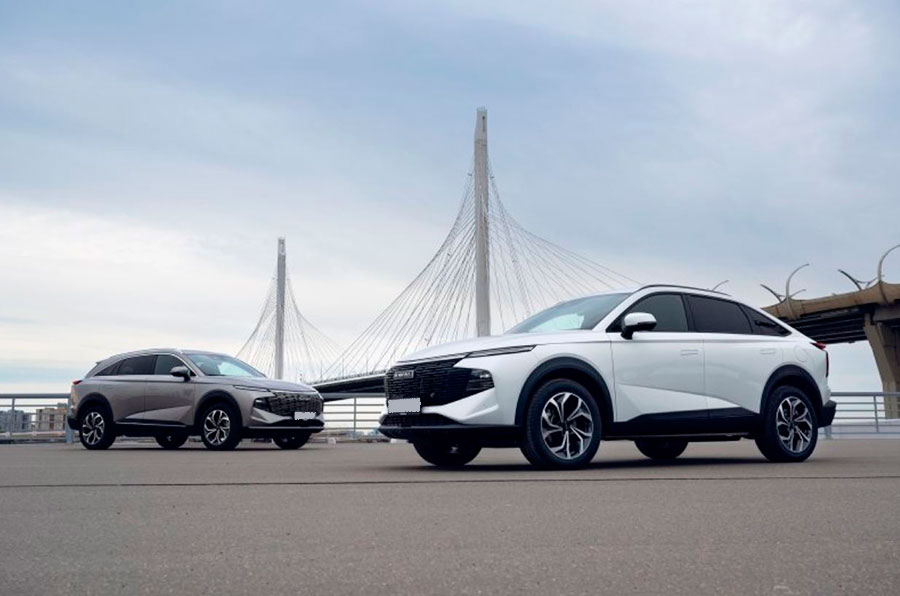 Скоро в российские автосалоны поступит стильный купеобразный кроссовер нового поколения Haval F7x 2026