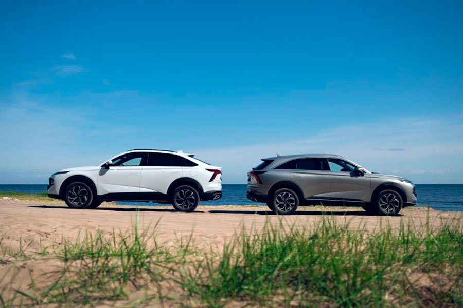 Скоро в российские автосалоны поступит стильный купеобразный кроссовер нового поколения Haval F7x 2026