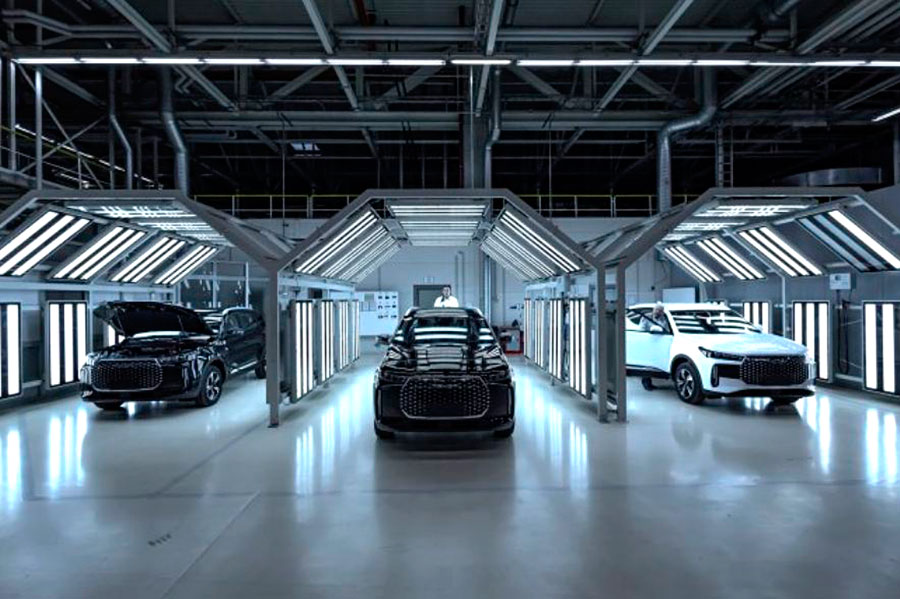 Бывший завод «Volkswagen» в Калуге готовится к выпуску семиместного Tenet T9