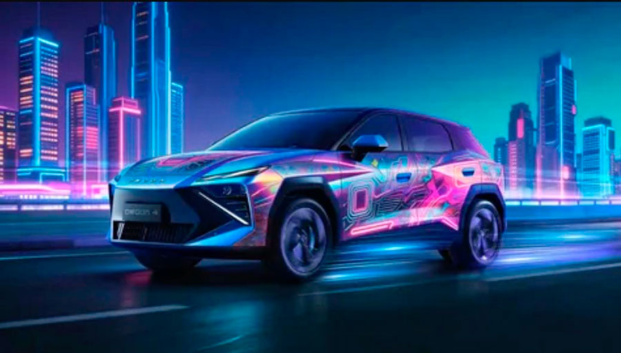 Omoda 4: новый кроссовер в стиле Lamborghini дебютирует в Пекине