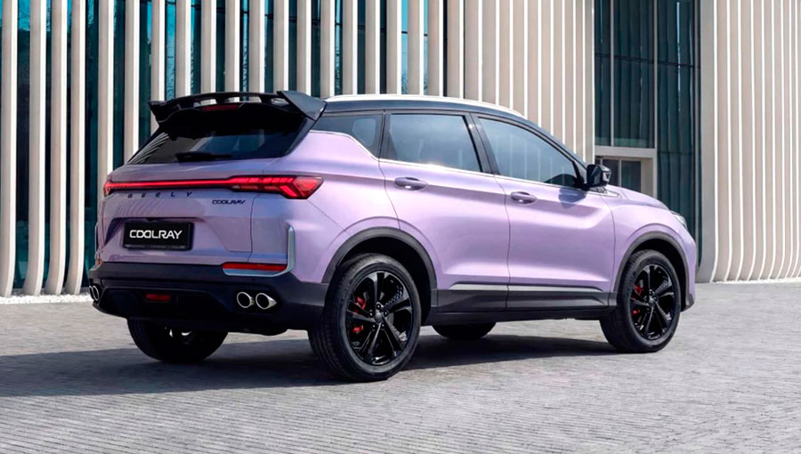 В апреле или мае стартуют продажи Geely Coolray 2026 с новым мотором и улучшенным оснащением