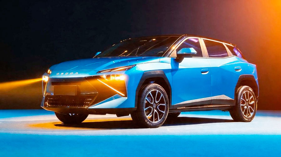 Omoda 4: новый кроссовер в стиле Lamborghini дебютирует в Пекине