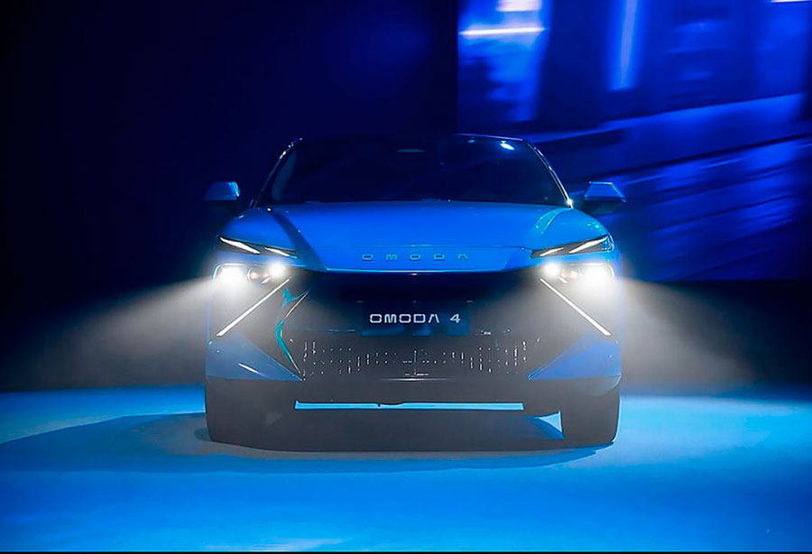 Omoda 4: новый кроссовер в стиле Lamborghini дебютирует в Пекине