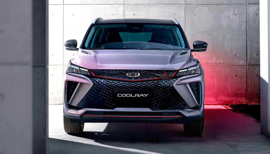 В апреле или мае стартуют продажи Geely Coolray 2026 с новым мотором и улучшенным оснащением