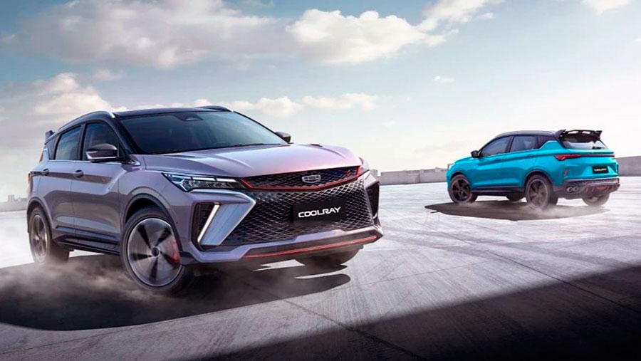 В апреле или мае стартуют продажи Geely Coolray 2026 с новым мотором и улучшенным оснащением