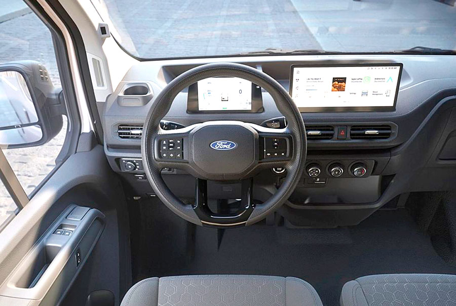 Готовится к продаже адаптированный для европейского рынка простой и доступный электрофургон  Ford Transit City