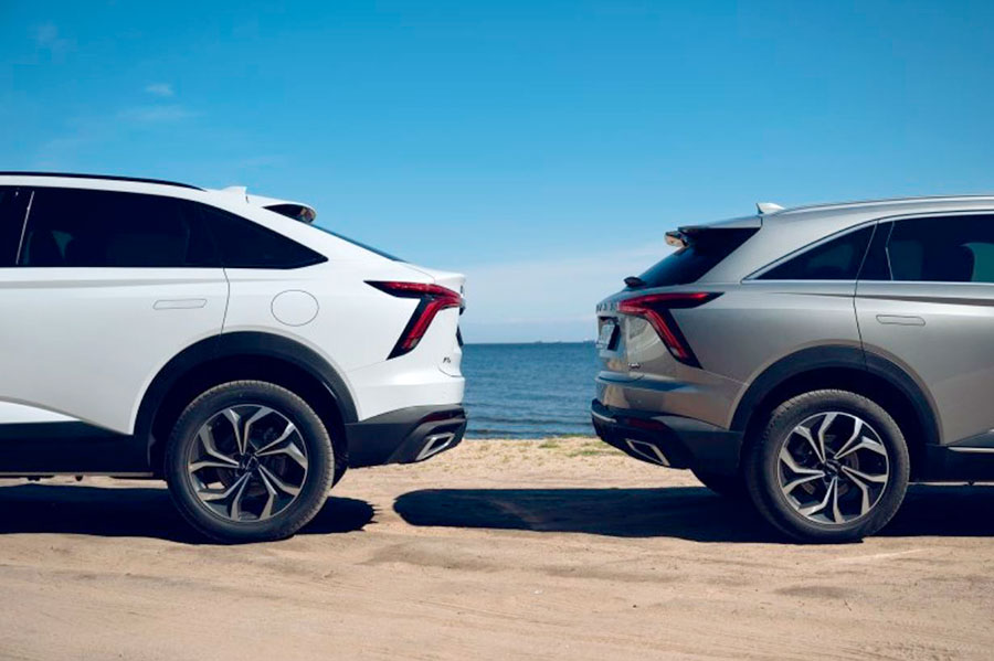 Скоро в российские автосалоны поступит стильный купеобразный кроссовер нового поколения Haval F7x 2026