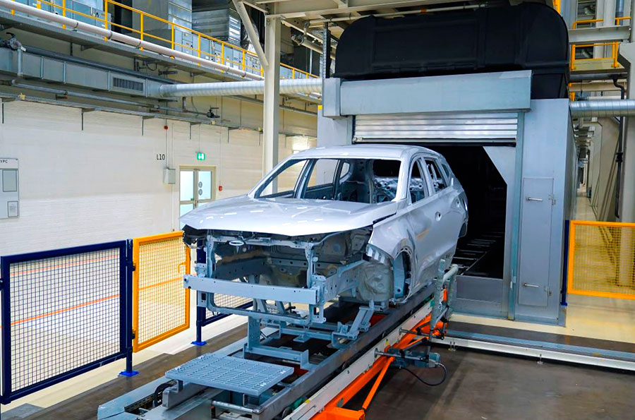 Бывший завод «Volkswagen» в Калуге готовится к выпуску семиместного Tenet T9