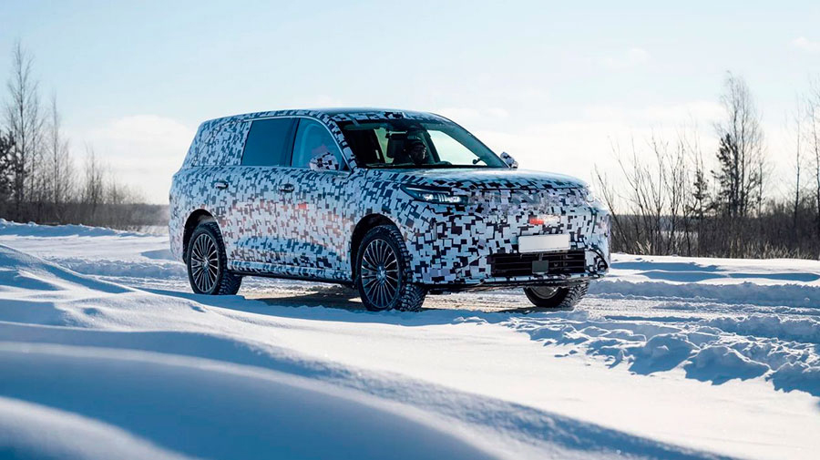 Продажи премиального гибридного кроссовера Wey V9X стартуют в России зимой 2026 г.